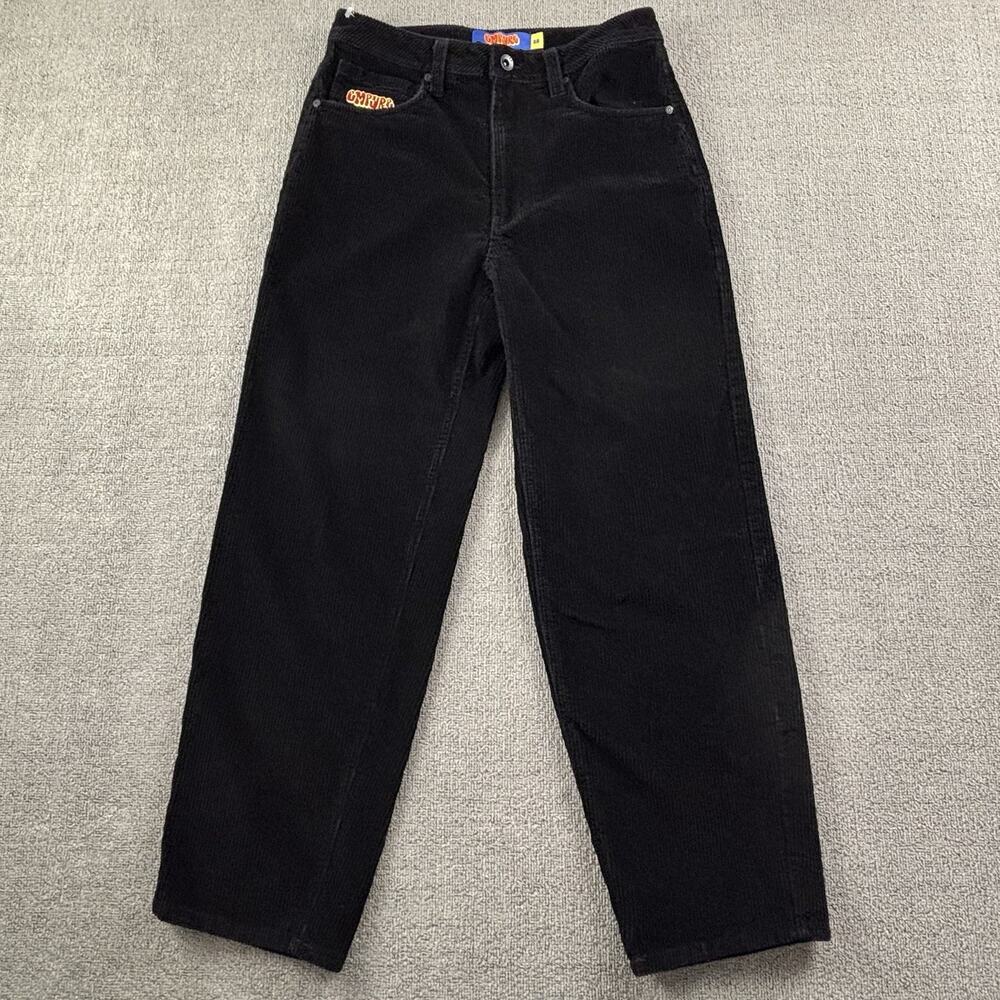 Empyre Pants Adult Size 28W 28L Black Corduroy Jeans Trousers Casual Men's